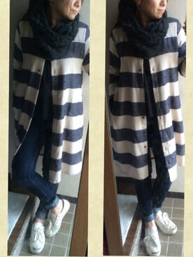 sy☆さん（レディース・159cm）の冬コーディネート