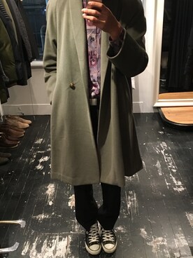 「フユコーデ」｜「アイテム（その他アウター）」を使った、みーーさん（メンズ・184cm）の秋コーディネート