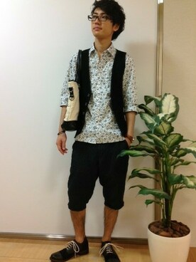 タザキさん（メンズ・172cm）の夏コーディネート