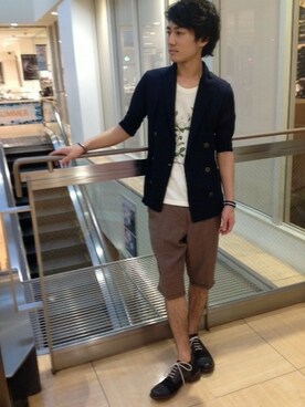 タザキさん（メンズ・172cm）の夏コーディネート