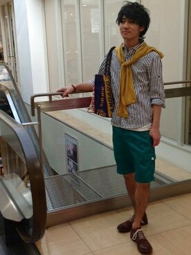 タザキさん(メンズ・172cm)の夏コーディネート