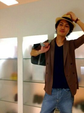 タザキさん（メンズ・172cm）の夏コーディネート