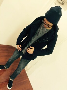 タザキさん（メンズ・172cm）の冬コーディネート