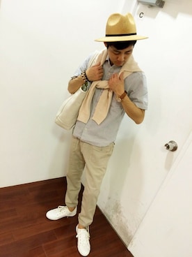 タザキさん（メンズ・172cm）の夏コーディネート