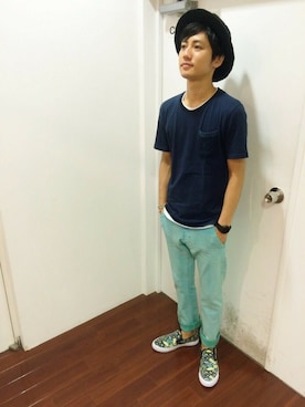 タザキさん（メンズ・172cm）の夏コーディネート