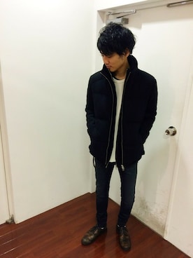 タザキさん（メンズ・172cm）の冬コーディネート