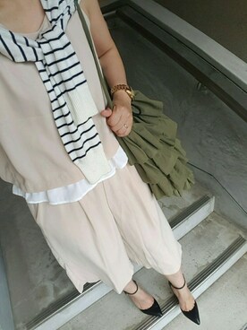 結花さん（レディース・161cm）の夏コーディネート