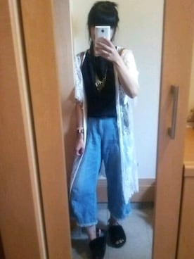  (*^^*)ゆーのさん（レディース・158cm）の夏コーディネート