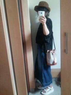 (*^^*)ゆーのさん（レディース・158cm）の夏コーディネート