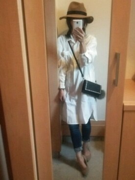 「kakatoo（カカトゥ）のアイテム（財布/小物）」を使った、 (*^^*)ゆーのさん（レディース・158cm）の秋コーディネート