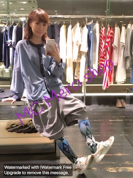 「FRAPBOIS」｜「アイテム（その他トップス）」を使った、mcさん（レディース・165cm）の夏コーディネート