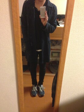「CABANE de ZUCCa（カバンドズッカ）のアイテム（その他アウター）」を使った、たかひろさん（メンズ・176cm）の秋コーディネート