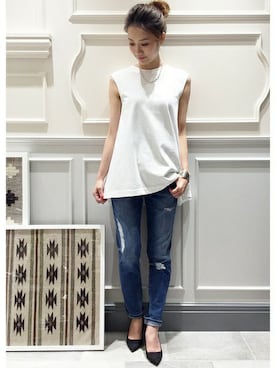 Plage有楽町店　スタッフさんのコーディネート