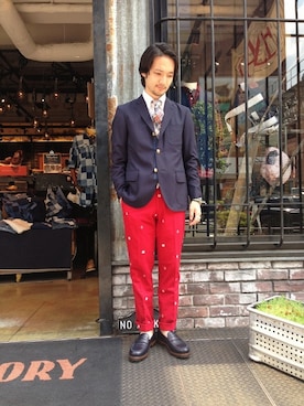 RUGGEDFACTORYさん（メンズ・172cm）の夏コーディネート