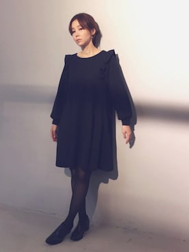 タイツ ストッキングを使った 結婚式 ワンピース の人気ファッションコーディネート Wear