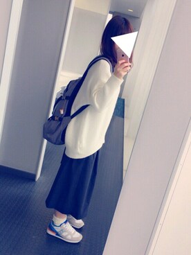 R i nさん（レディース・160cm）の冬コーディネート