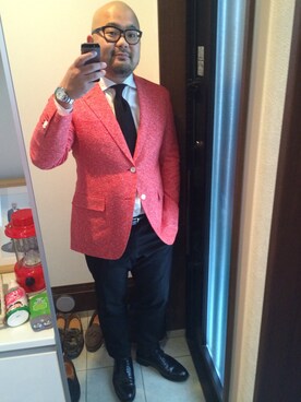 平地大樹 aka ひらっちさん（メンズ・176cm）の春コーディネート