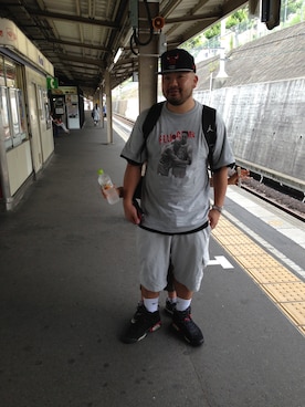 平地大樹 aka ひらっちさん（メンズ・175cm）の夏コーディネート