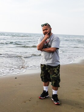 平地大樹 aka ひらっちさん（メンズ・176cm）の夏コーディネート