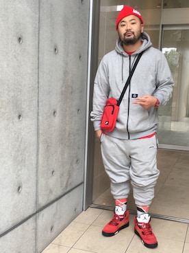 平地大樹 aka ひらっちさん（メンズ・176cm）の冬コーディネート