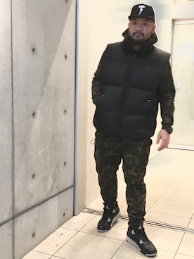 平地大樹 aka ひらっちさん（メンズ・176cm）の冬コーディネート