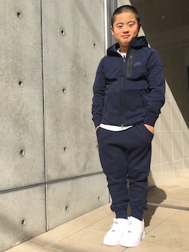 平地大樹 aka ひらっちさん（メンズ・176cm）の冬コーディネート