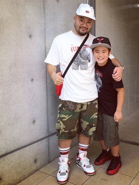 平地大樹 aka ひらっちさん（メンズ・176cm）の夏コーディネート