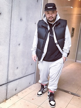 平地大樹 aka ひらっちさん（メンズ・176cm）の冬コーディネート