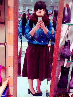 ふどう。さん(レディース・153cm)の秋コーディネート