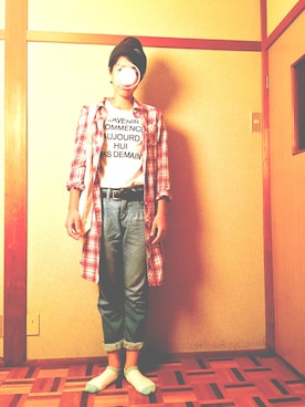 「Passportのアイテム」を使った、⇝︎sayaka.さん（レディース・168cm）の秋コーディネート