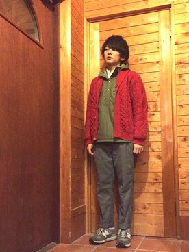 「CAT'S PAW（キャッツポウ）のアイテム」を使った、(OnO) さん（メンズ・170cm）の冬コーディネート