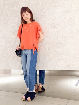 「Discoat」｜CHIHIROさん（レディース・160cm）の春コーディネート