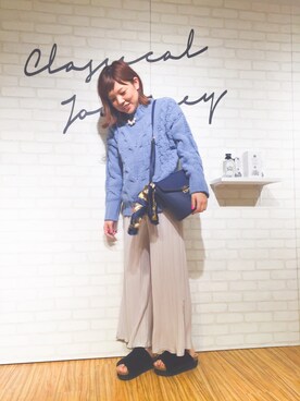 「Discoat」｜CHIHIROさん（レディース・160cm）の夏コーディネート