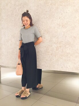 CHIHIROさん（レディース・160cm）の夏コーディネート