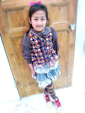 ヒカリバchanさん(キッズ・120cm)の春コーディネート