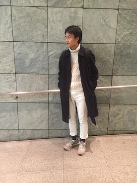 「MERCURYDUO（マーキュリーデュオ）のアイテム」を使った、SHOTAさん（メンズ・171cm）の春コーディネート