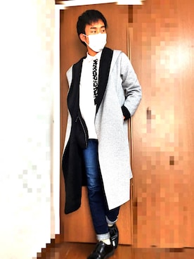 「流行」｜「アイテム（シューズ）」を使った、SHOTAさん（メンズ・171cm）の秋コーディネート