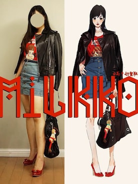高牛奶童鞋_Milkkoさん(レディース・162cm)の冬コーディネート