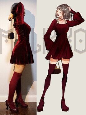 高牛奶童鞋_Milkkoさんのコーディネート