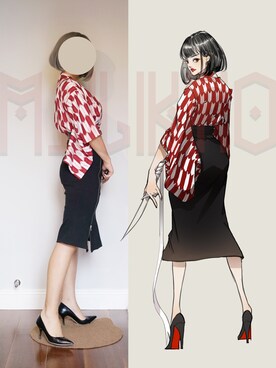 高牛奶童鞋_Milkkoさんのコーディネート