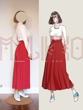 高牛奶童鞋_Milkkoさんのコーディネート