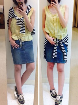 nonさん（レディース・160cm）の夏コーディネート