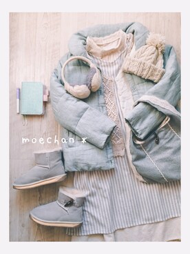 moechan *さん（レディース・164cm）の冬コーディネート