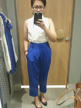 「WITCHERY（ウィッチェリ）のアイテム」を使った、c a r m zさん（レディース・165cm）の冬コーディネート