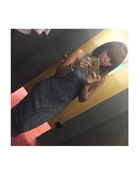 「cotton on」｜「アイテム（ワンピース/ドレス）」を使った、Pyae Phyo May 🌾さん（レディース・154cm）の春コーディネート