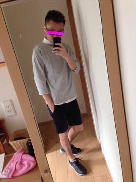 「recs（レックス）のアイテム」を使った、DEN-HIPさん（メンズ・173cm）の春コーディネート