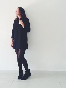 「wearsg」｜「アイテム（ブーツ）」を使った、Erica Villanuevaさん（レディース・152cm）の春コーディネート
