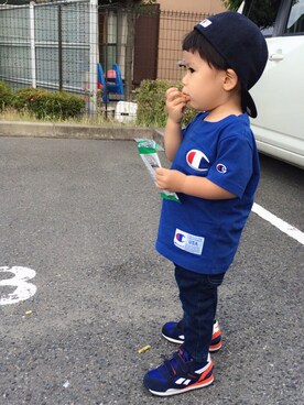 K_Kさん（キッズ・80cm）の夏コーディネート