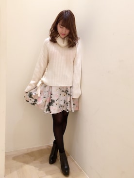 「アイテム（その他シューズ）」を使った、Ayaka Hishizakiさん（レディース・156cm・20代）の冬コーディネート