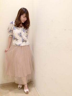 Ayaka Hishizakiさん（レディース・156cm）の春コーディネート